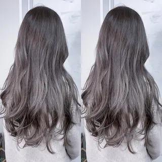 ロング カラー BOX mico.のヘアスタイル