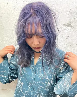 ロング カラー Masena所属・💎韓国風レイヤー /ボブ💎Namiのヘアスタイル