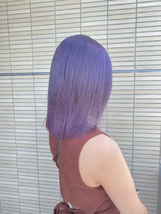 ミディアム カラー ダブルカラー ブリーチ/kaitoのヘアスタイル