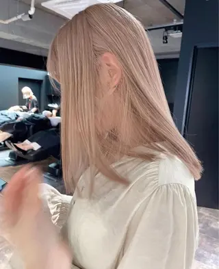 ミディアム kaho PELEnagoyaのヘアスタイル