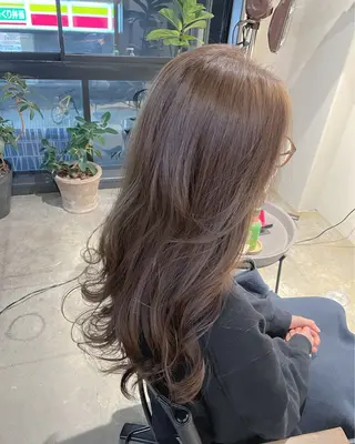 ロング カラー Ｒ HAIR SALON所属・RHAIRSALON 西山梓のヘアスタイル