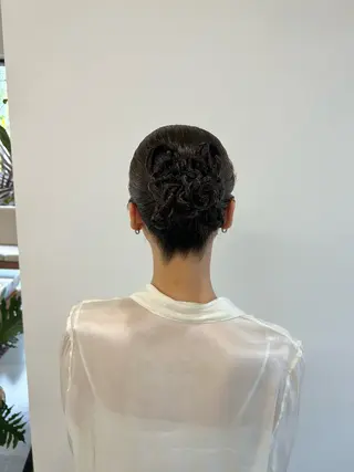 ヘアアレンジ 藤原 あかりのヘアスタイル