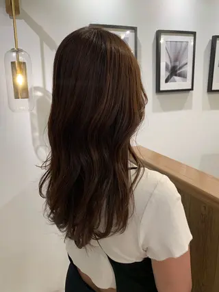 ロング カラー 🍏Rio🍏 Color☆*。のヘアスタイル