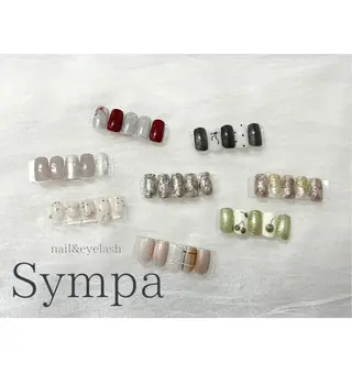 ネイル Sympa 𝓜iwako🐰ᩚのネイルデザイン