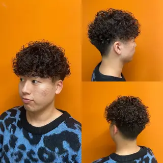 ショート メンズヘアササキ チバのヘアスタイル
