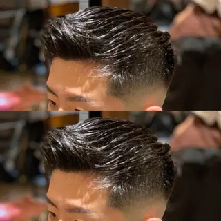 ショート メンズ BINGO HAIR WORKS 【ビンゴヘアワークス】所属・🎱メンズフェード 特化HYOGA🎱のヘアスタイル