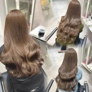 カラー SOL by shes 梅田茶屋町所属・NAO/ 髪質改善/艶カラーのヘアスタイル