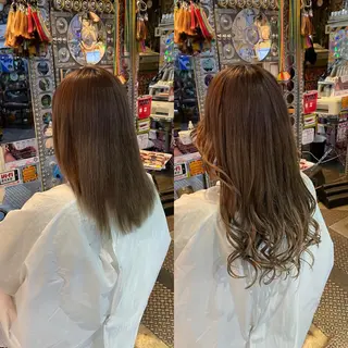 ロング カラー ヘアアレンジ マツエク・マツパ haco+所属・🌈派手髪エクステ ブレイズ🌈ひろとのヘアスタイル