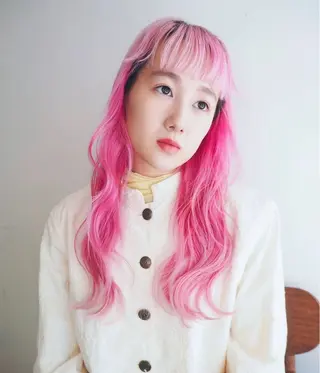 ロング カラー hemm,hemm.所属・似合わせヘア 💐たかさきかなこのヘアスタイル