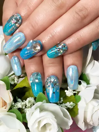 ロング カラー ネイル CITRAtotal beautyのネイルデザイン