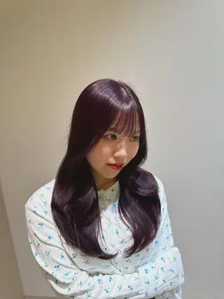 カラー yana /カラーモデル12月のヘアスタイル