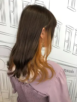 ミディアム カラー レイヤー⭐️カラー ⭐️平川雅史のヘアスタイル