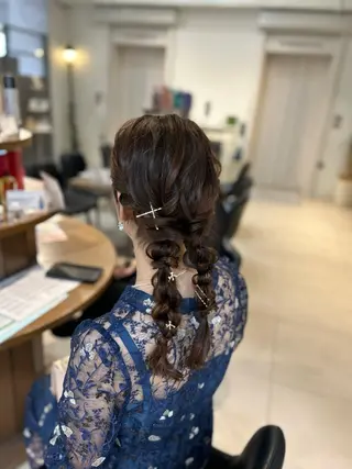 ヘアアレンジ 清水 楓夏のヘアスタイル