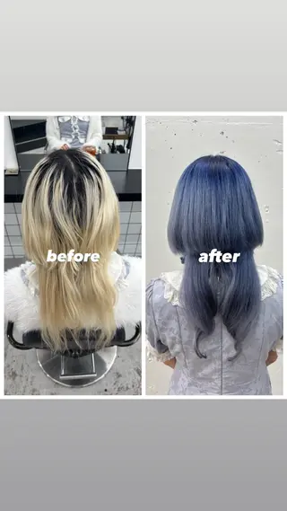 ロング カラー ヘアアレンジ 🌼あいり🌼 JILLSTUDIOのヘアスタイル