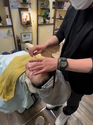 理髪館所属・青木 健二のヘアスタイル