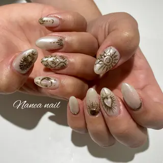 ネイル 金竹 結衣のネイルデザイン