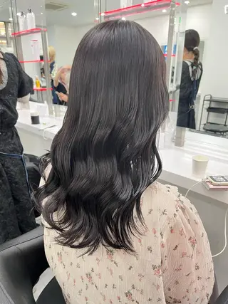 カラー 🎀愛されピンク ラベンダー💜ゆいのヘアスタイル
