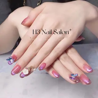 ロング H3 ネイル サロンのネイルデザイン