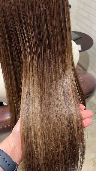 ロング カラー 🎀RUI/髪質改善 /美髪矯正/艶カラーのヘアスタイル