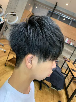 ショート メンズ 天野 開のヘアスタイル