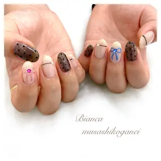 ネイル Bianca 武蔵小金井 しぎはらのネイルデザイン