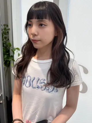 ロング Zina 熊本店 Juranのヘアスタイル