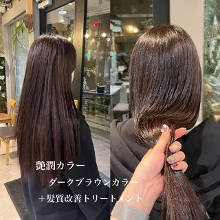 ロング ZEST kalon RINAのヘアスタイル
