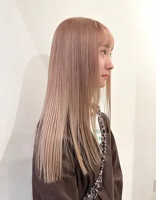 ロング hana /渋谷/ブリーチのヘアスタイル