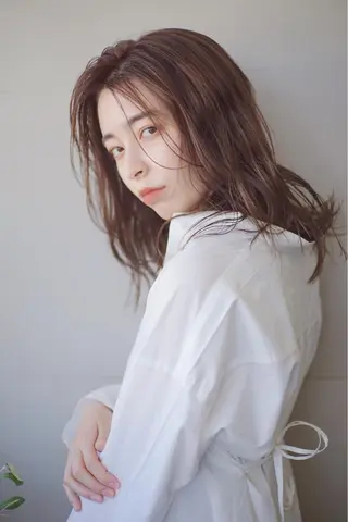 セミロング maki ＊のヘアスタイル