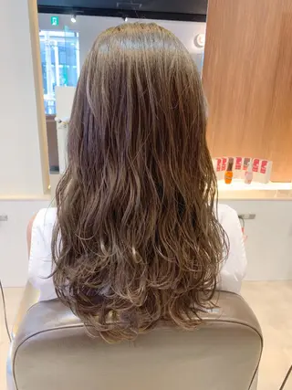 ロング メンズパーマ/難波/ 心斎橋　室園亮佑のヘアスタイル