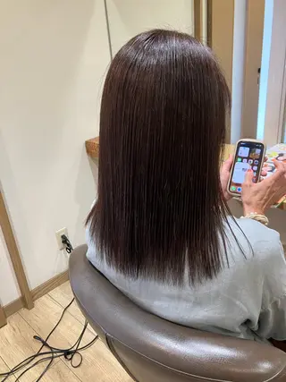 ミディアム カラー カットモデル募集/ 宮内のヘアスタイル