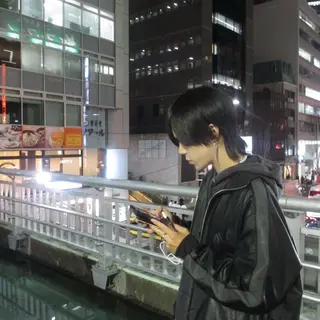 ミディアム パーマ メンズ RACCOON.TOKYO 渋谷店所属・メンズカット特化🐺 ウルフ[店長]置塩祥のヘアスタイル