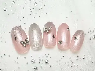 ネイル ネイルPetit Ribbonのネイルデザイン