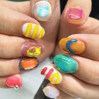 ネイル posa nail モエミのネイルデザイン