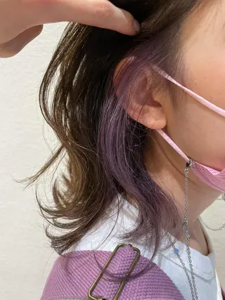 ミディアム カラー ✨武内凌太✨ 複雑履歴/ムラ修正のヘアスタイル