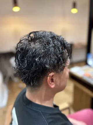パーマ メンズ DISCOHAIR 海老名店池田真聖のヘアスタイル