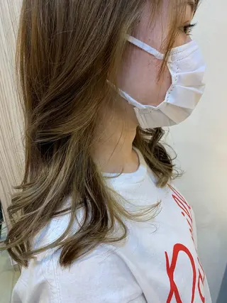 ロング カラー DiMPlE  ディンプル所属・🌸スタイリスト 山浦美恵のヘアスタイル