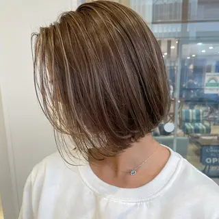 ショート カラー ❤️ダブルカラー 髪質改善❤️SAYAのヘアスタイル