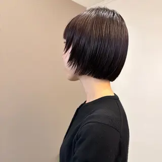 ショート カラー ...alley/Dreap所属・パーマ/透明感カラー 元町🌱takutoのヘアスタイル