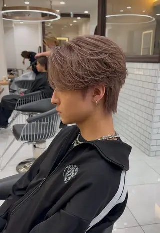 カラー メンズ miyu'somotesando所属・菅野 心悠/メンズヘアのヘアスタイル