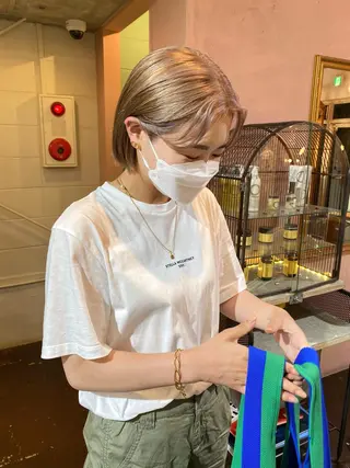 ショート iru所属・mi kiのヘアスタイル