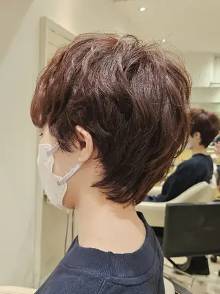 ショート 社内カット講師・店長 菅原賢一のヘアスタイル
