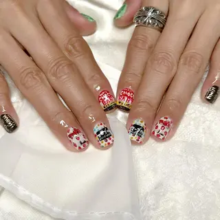 ショート ネイル -yuu-所属・Lino ﾟのネイルデザイン