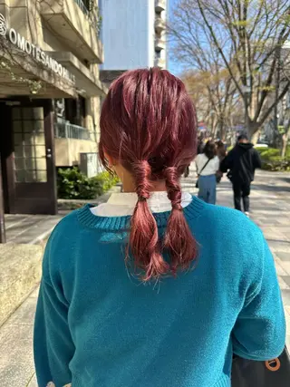 ミディアム OLSEN D.B.A BALLOON HAIR所属・さとう あやかのヘアスタイル