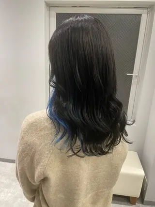 ミディアム カラー Zina【梅田】 /田中 沙弥のヘアスタイル