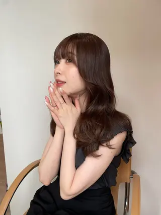 ミディアム カラー uyu所属・♡kyoka /  uyu♡のヘアスタイル