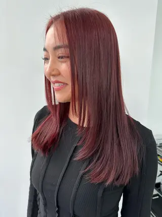 セミロング カラー 透明感・トレンドヘア 🫧SENDAI🫧のヘアスタイル