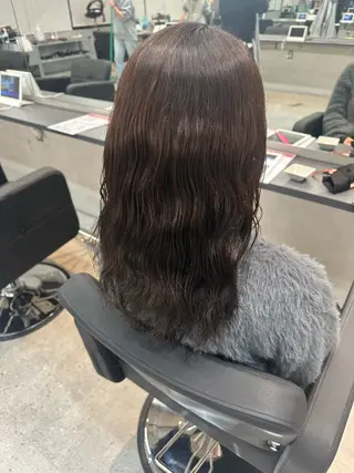 セミロング パーマ メンズモデル募集中 <石川愛莉>のヘアスタイル