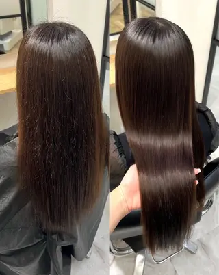 ロング パーマ EMANON梅田店所属・前川 朋香のヘアスタイル