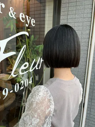 ショート Un Fleur所属・立野 希沙のヘアスタイル